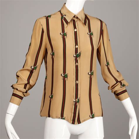 Vintage Gucci Blouses 